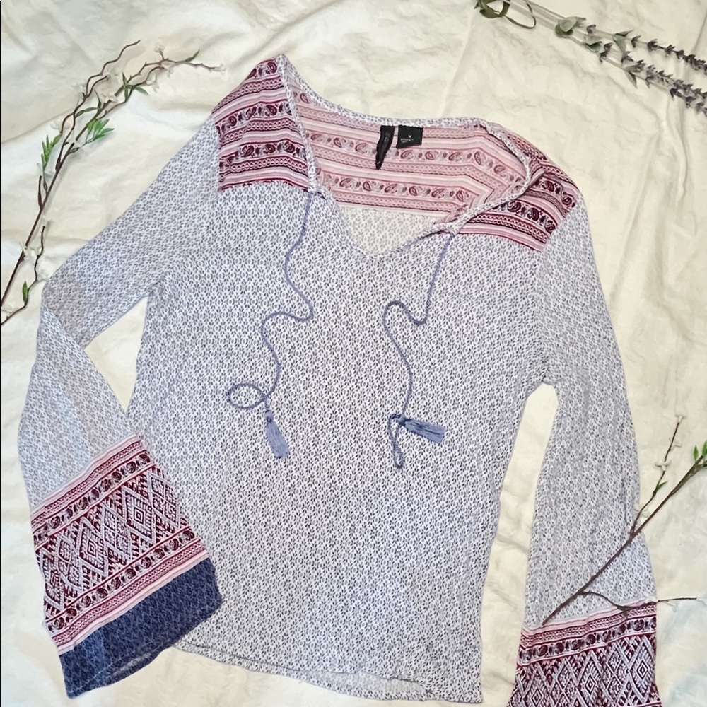 Patterned Blouse